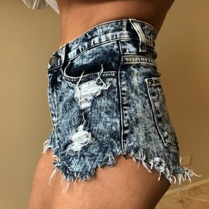 High waisted shorts, size 26